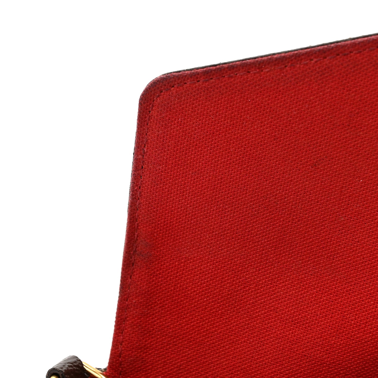 Monogram My LV World Tour Pochette Felicie Chain Wallet Coquelicot