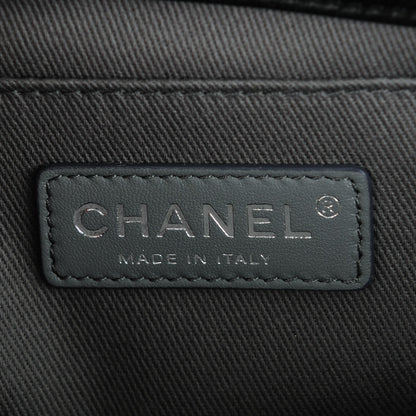 Chanel Lambskin Quilted Medium Boy Flap Black 6 of 8