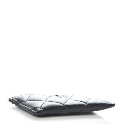 Chanel Lambskin Quilted Card Holder Black 4 of 9