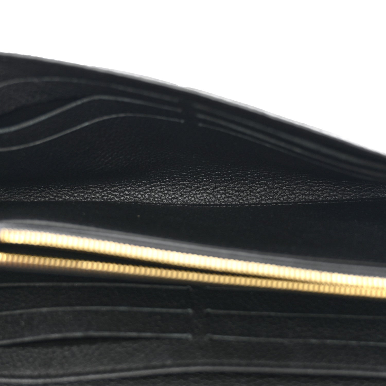 Louis Vuitton LOUIS VUITTON Empreinte Curieuse Wallet Black 5 of 8