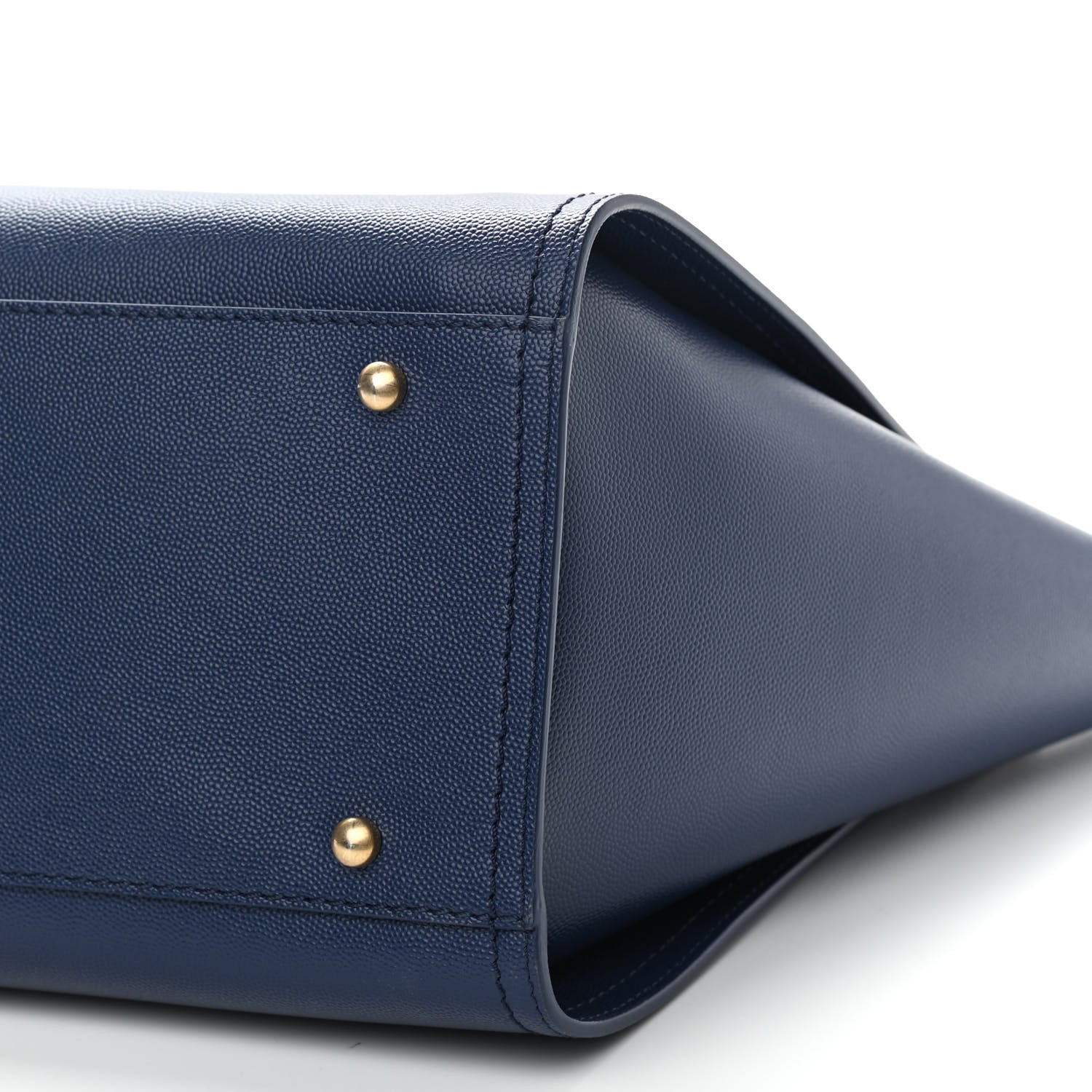 Chanel Caviar Small Studded Deauville Tote Navy 9 of 9