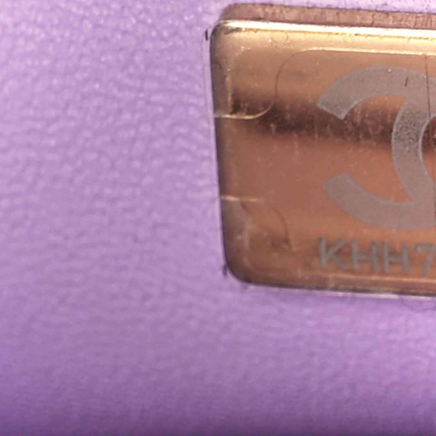 Chanel Caviar Quilted Mini Rectangular Sweetheart Flap Lilac 8 of 12