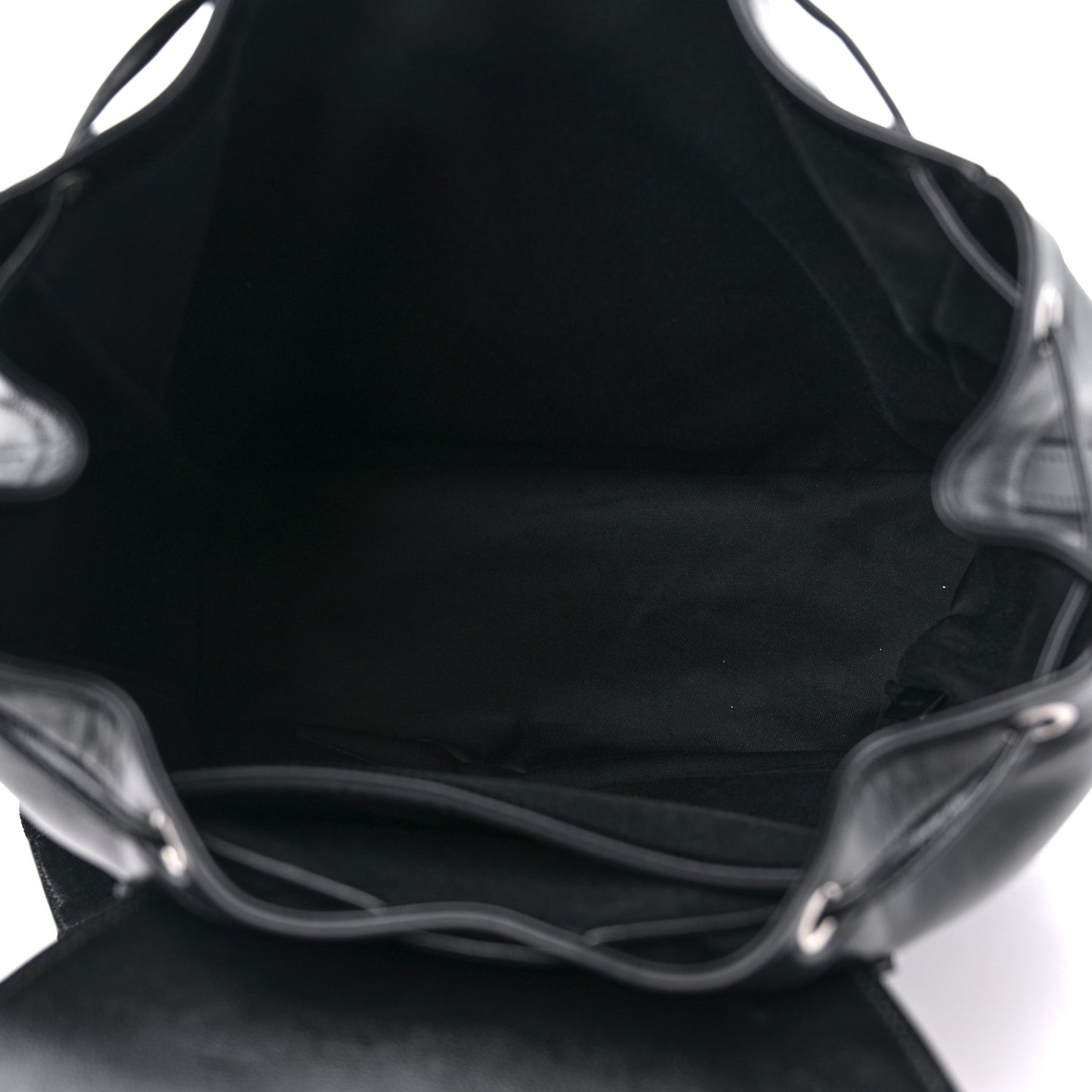 Calfskin Large Backpack Black