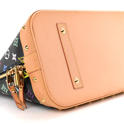 Louis Vuitton Monogram Multicolor Alma GM Black 9 of 12