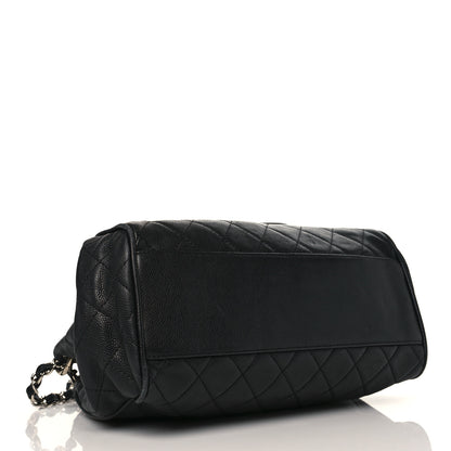 Chanel Caviar Quilted Timeless Accordion Flap Black 4 of 9