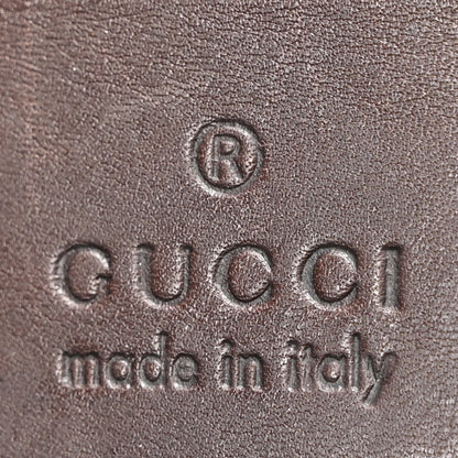 Gucci Monogram Braided Shoulder Bag Brown 6 of 10