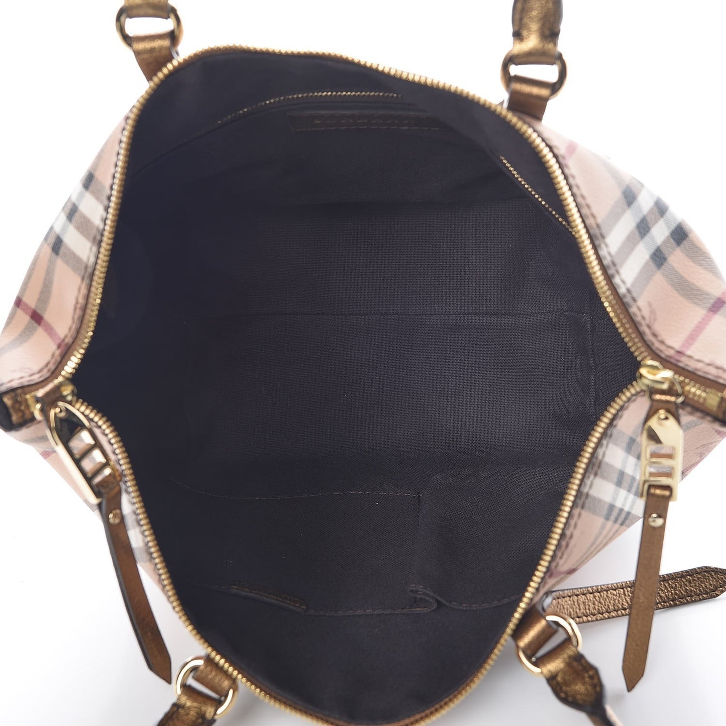 Haymarket Check Small Salisbury Tote Gold