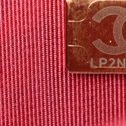 Chanel Caviar Quilted Wallet on Chain WOC Dark Pink 8 of 12
