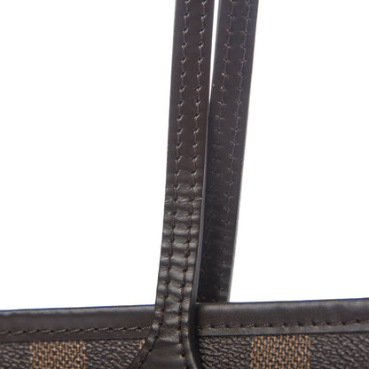 Louis Vuitton Damier Ebene Neo Neverfull MM Rose Ballerine 11 of 11