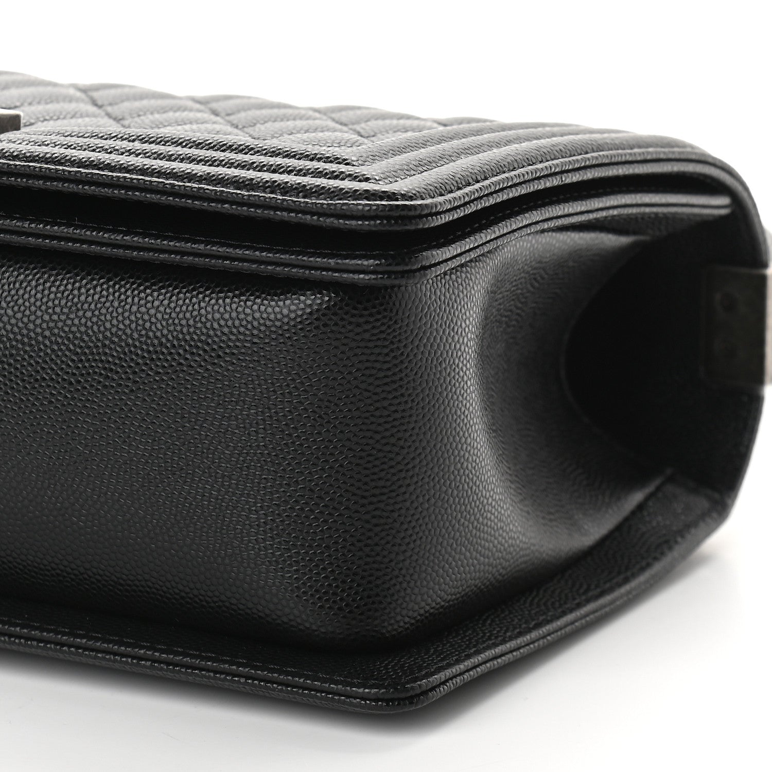 Chanel Caviar Quilted Medium Boy Flap Black 9 of 9