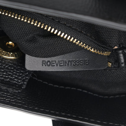Burberry Derby Calfskin House Check Baby Banner Tote Black 7 of 10