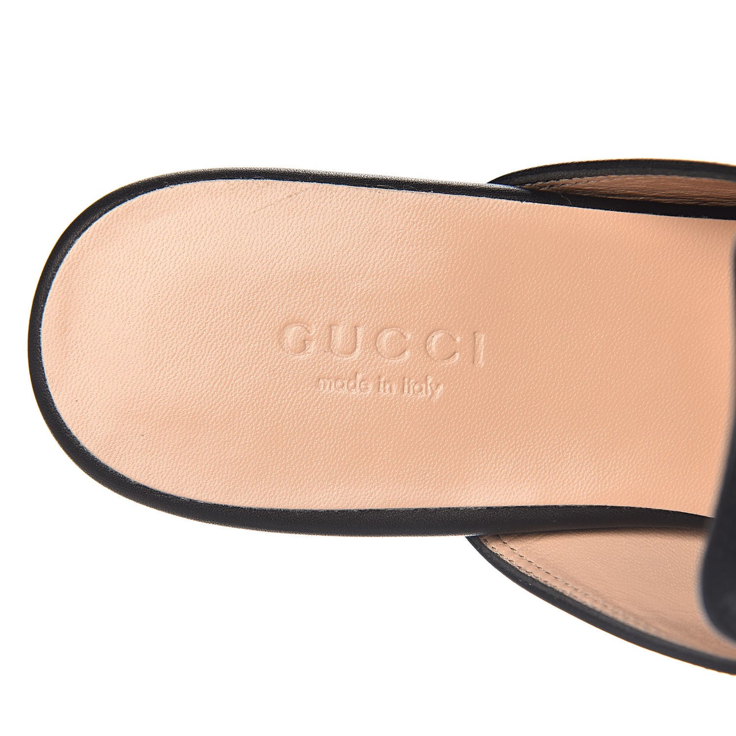Calfskin Crystal Tiger Embroidered Womens Princetown Slippers 36 Black