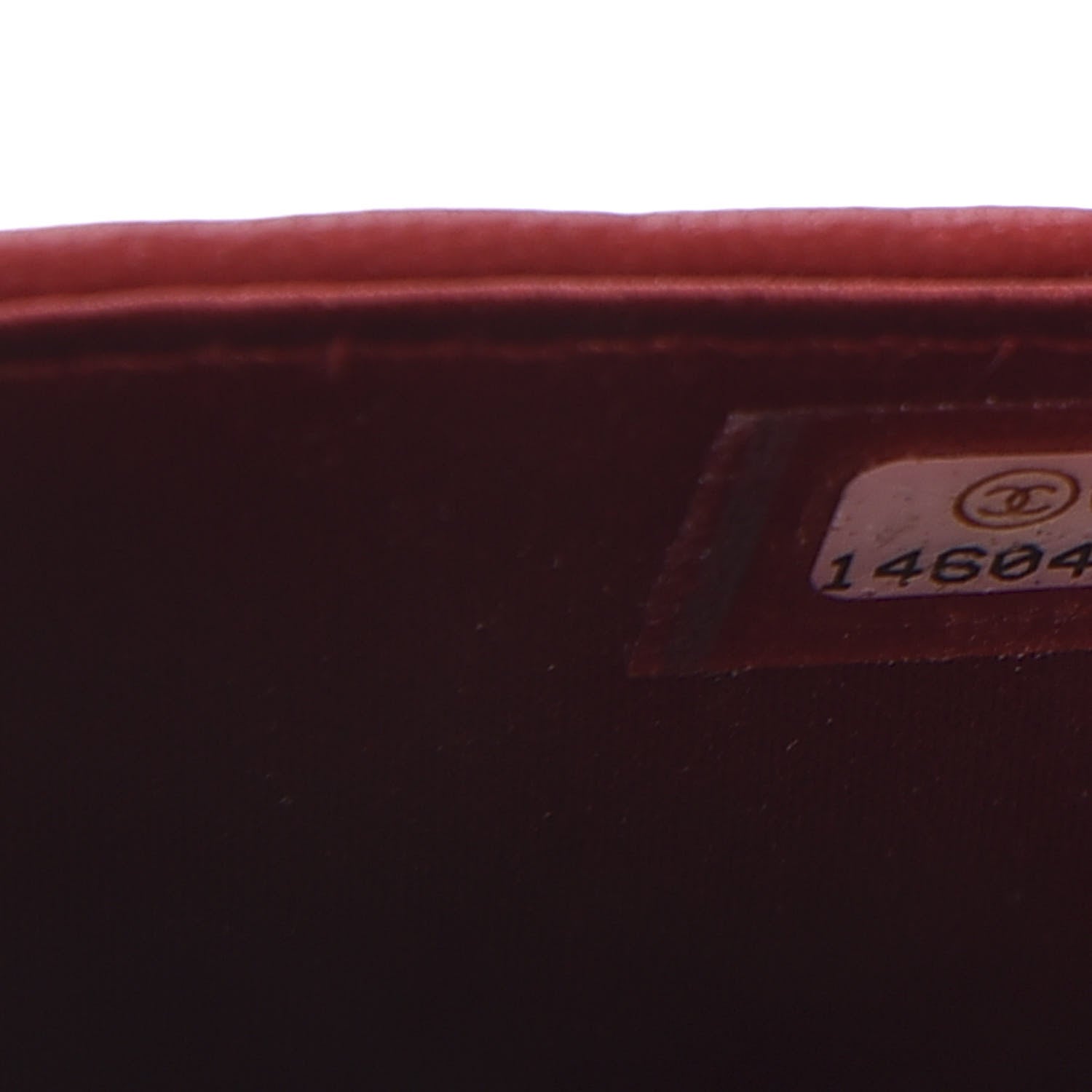 Chanel Lambskin Camellia Embossed Wallet On Chain WOC Red 9 of 11