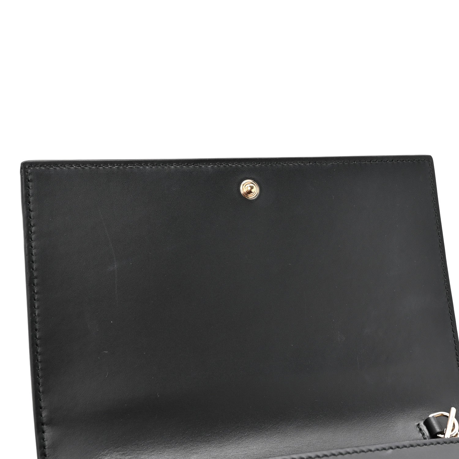 Gucci Guccissima Signature Bowy Chain Wallet Black 10 of 10