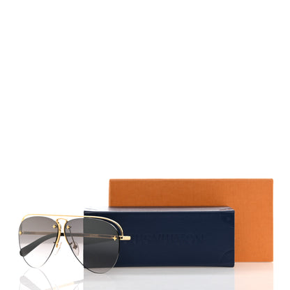 Louis Vuitton Grease Mask Sunglasses Z1045W Gold 8 of 8