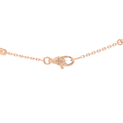 Van Cleef & Arpels 18K Rose Gold Sweet Alhambra Pendant Necklace 5 of 7