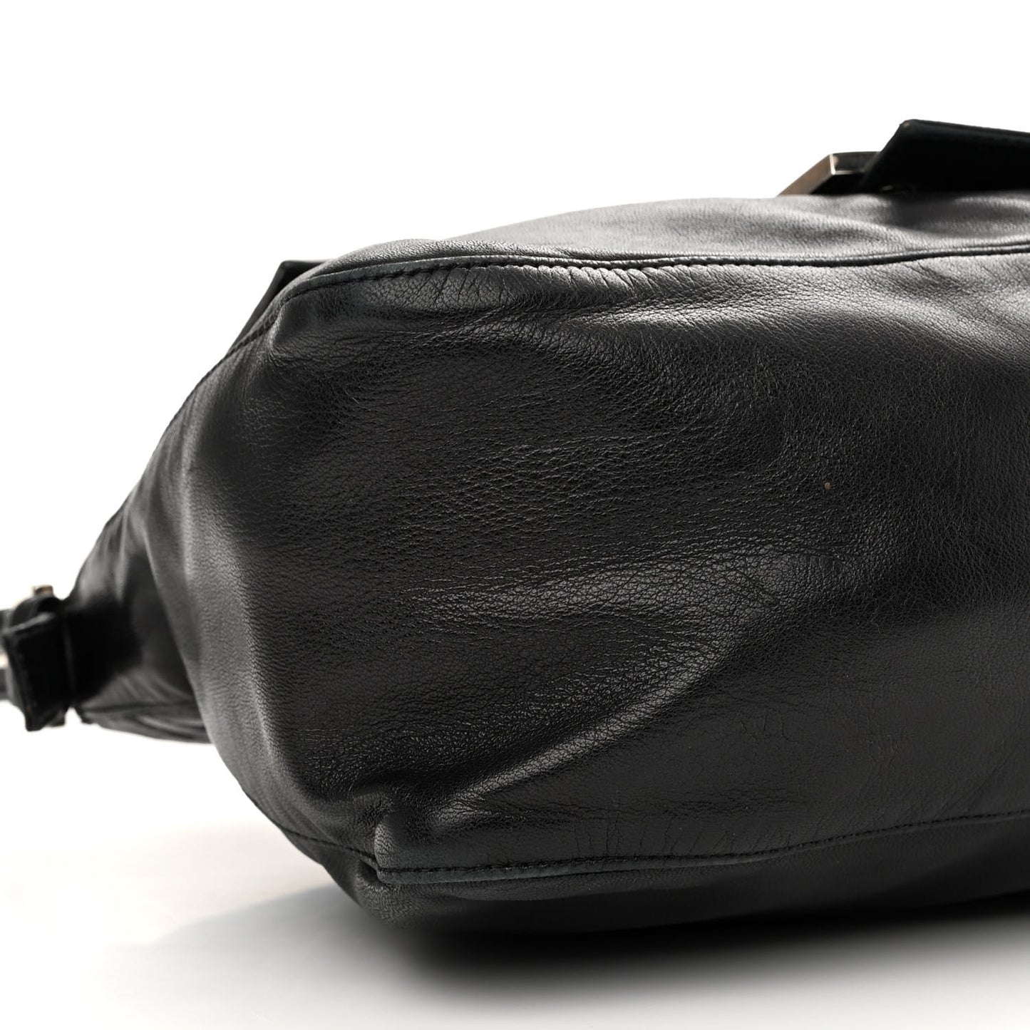 Calfskin Big Forever Mama Baguette Black