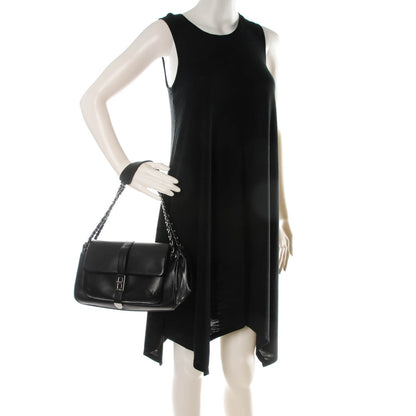 Chanel Caviar Mademoiselle Lock Accordion Flap Black 2 of 8