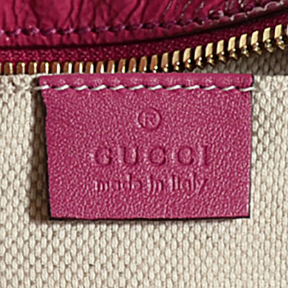 Gucci Soft Patent Small Soho Disco Bag Bright Bougainvillea 6 of 9