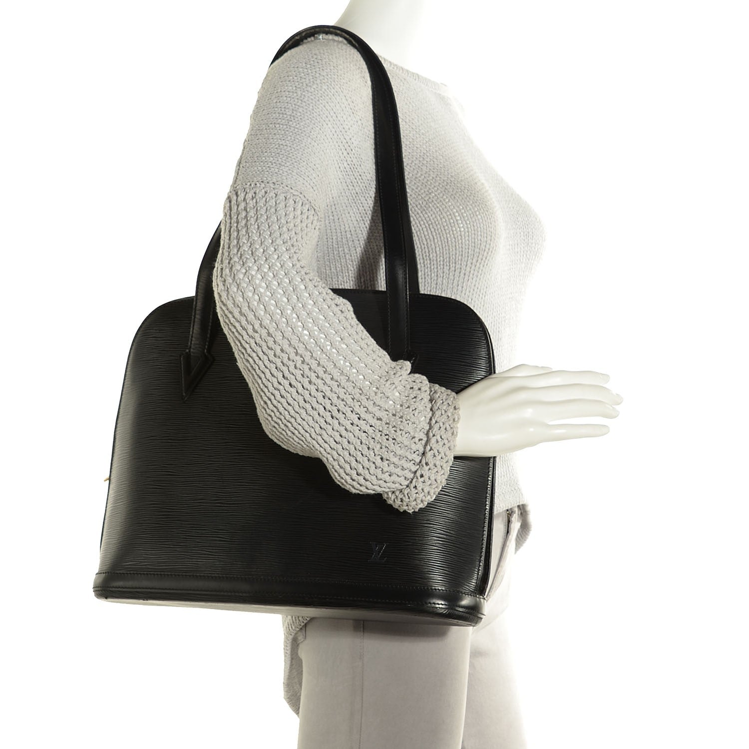 Louis Vuitton Epi Lussac Black 2 of 8