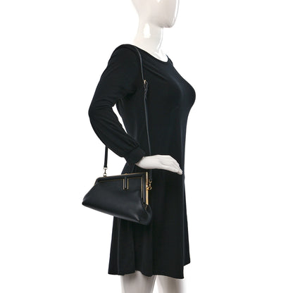 Fendi Shiny Nappa Small Fendi First Black 2 of 9