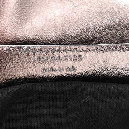 Balenciaga Agneau Classic Hardware Box Bag Metallic 8 of 15