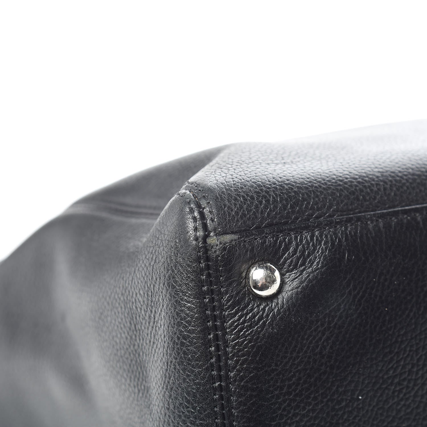 Chanel Calfskin Cerf Executive Shopper Tote Black 19 of 23