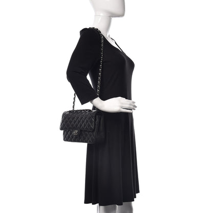 Chanel Caviar Quilted Medium Double Flap Black 2 of 10