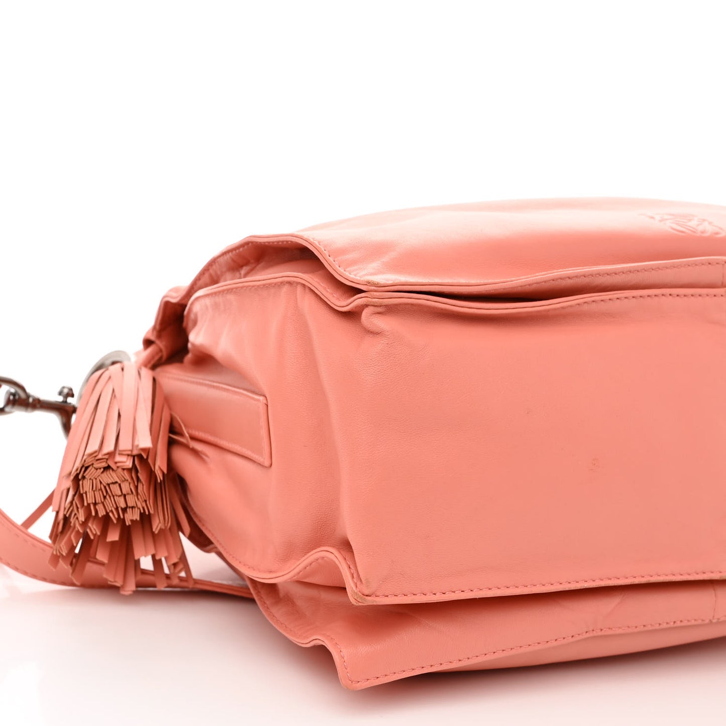 Calfskin Flamenco Knot Bag Pink