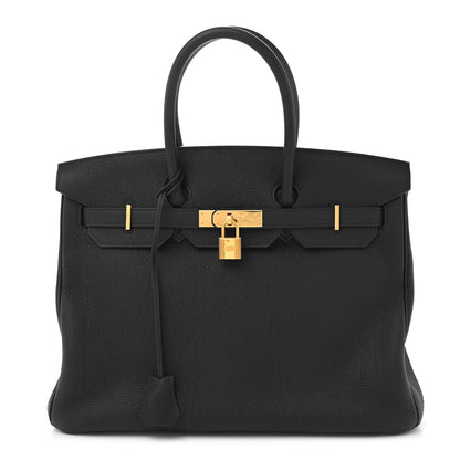 Hermes Togo Birkin 35 Black 1 of 12