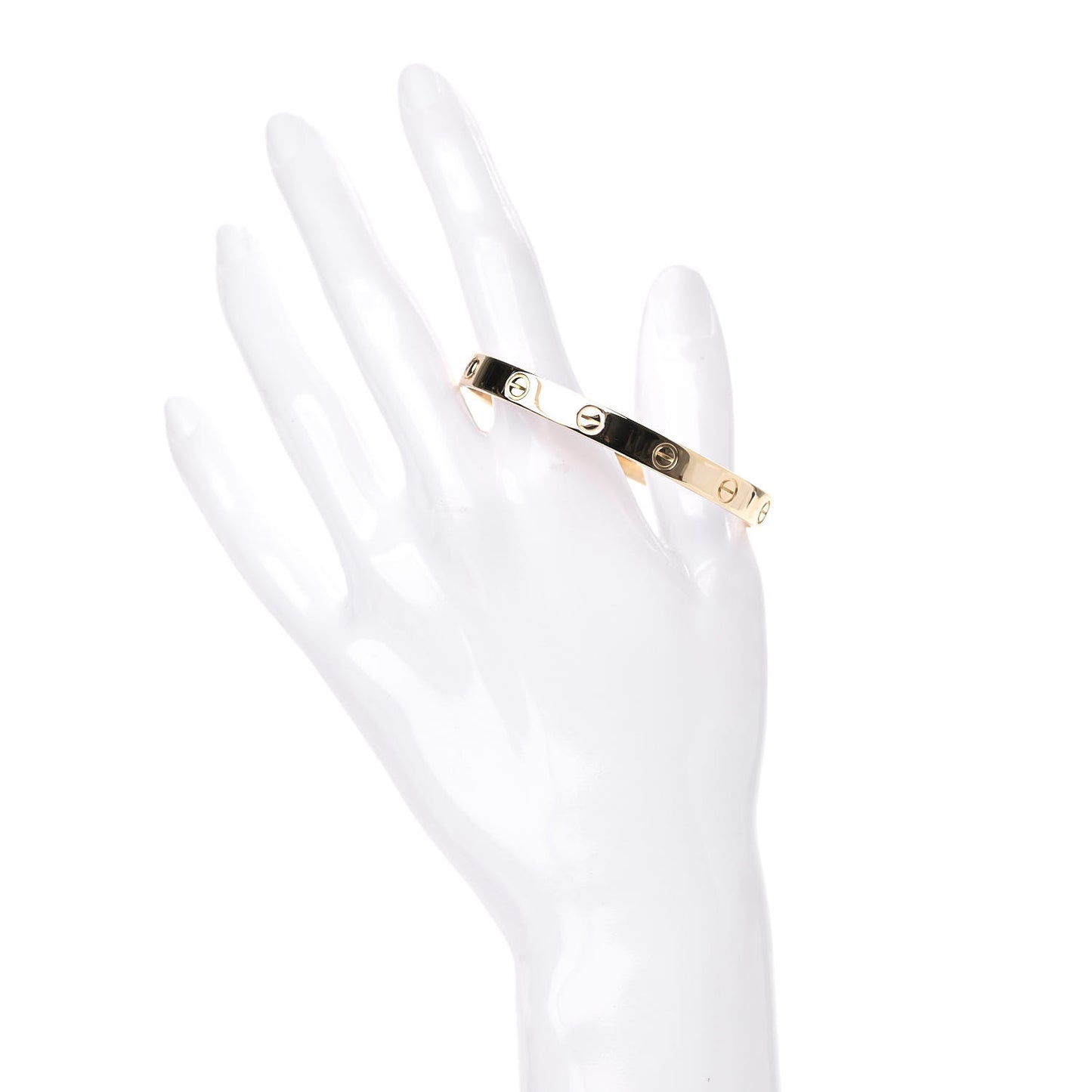 18K Yellow Gold LOVE Bracelet 17