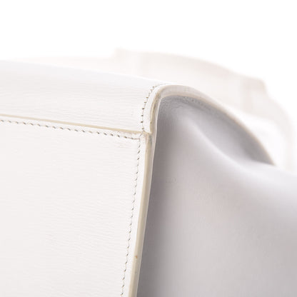 Celine Liege Calfskin Small Trapeze White 12 of 15