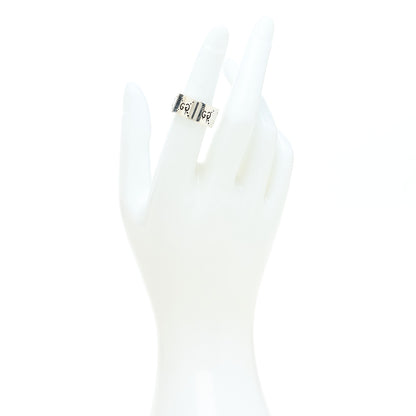 Gucci Sterling Silver GucciGhost Hamlet Skull Band Ring 52 6 2 of 6
