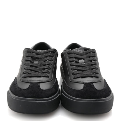 Christian Dior Smooth Calfskin Suede Mens B101 Low Top Sneakers 42.5 Black 3 of 10