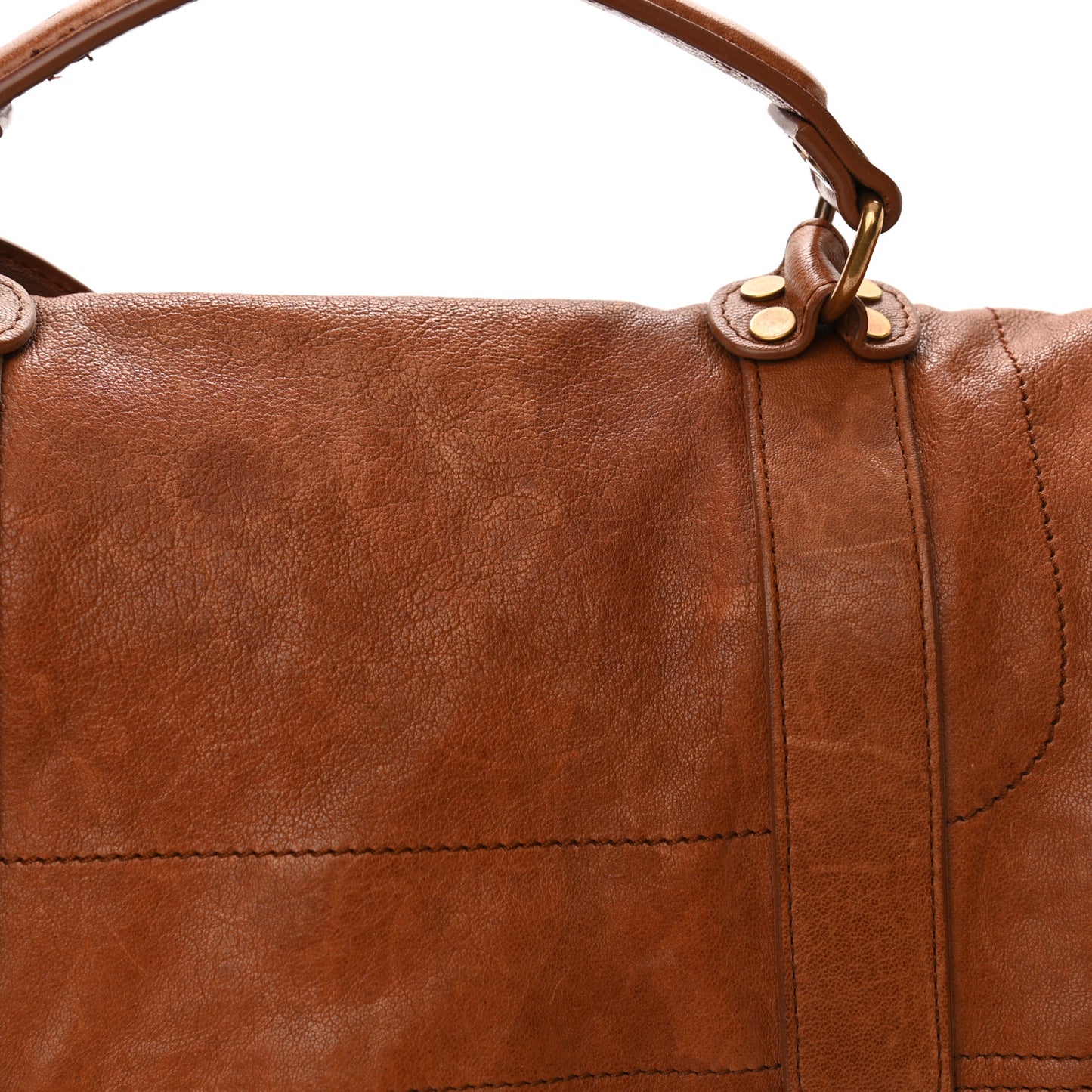 Lambskin Large PS1 Satchel Saddle