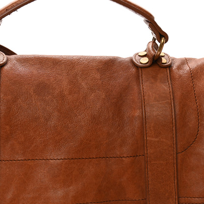 Proenza Schouler Lambskin Large PS1 Satchel Saddle 13 of 16