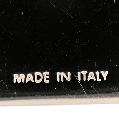 Louis Vuitton Metal Luggage Tag Key Holder Silver 4 of 5