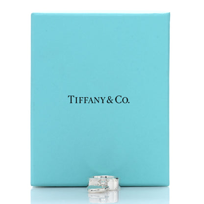 Tiffany Sterling Silver Return To Tiffany Lock Love Ring 46 3.75 5 of 5