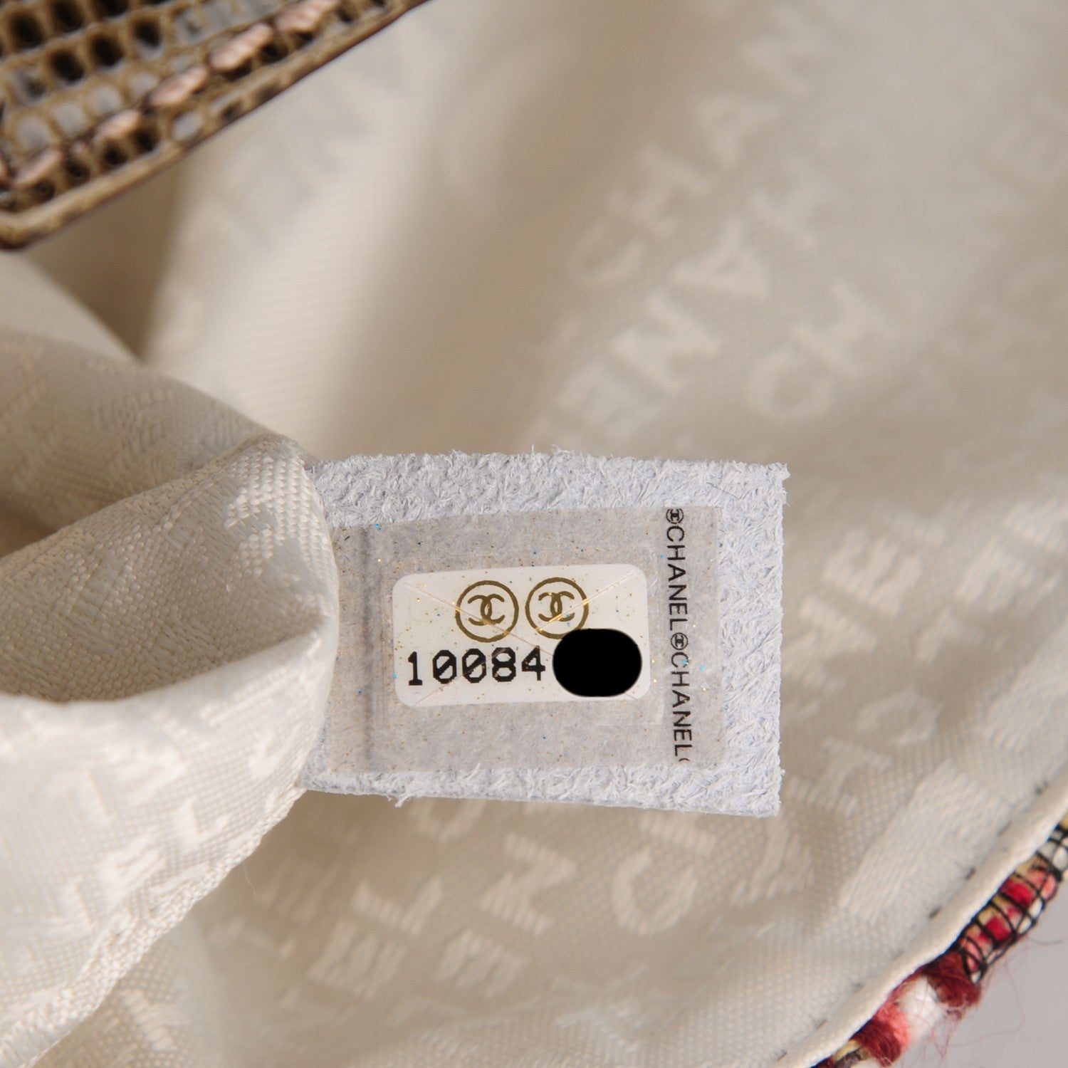 Chanel Rabbit Fur Tweed Lizard Small Fantasy Flap Multicolor 7 of 7