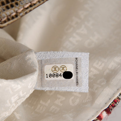 Chanel Rabbit Fur Tweed Lizard Small Fantasy Flap Multicolor 7 of 7