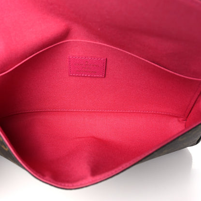 Louis Vuitton Monogram My LV World Tour Pochette Felicie Chain Wallet Hot Pink 6 of 11