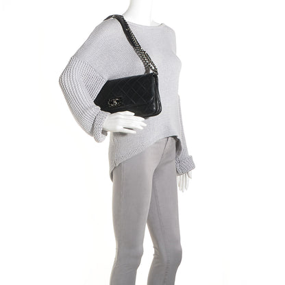 Chanel Lambskin Quilted Soft Boy Flap Black 2 of 9