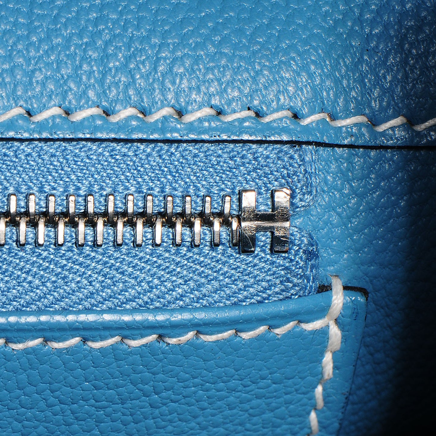Togo Birkin 35 Blue Jean