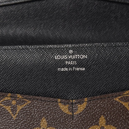 Louis Vuitton Monogram Macassar Long Wallet 6 of 6