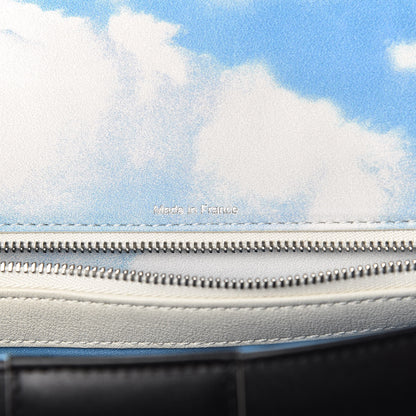 Delvaux Box Calfskin Ribbons Dans Les Nuages MM Brillant Satchel Black 8 of 10