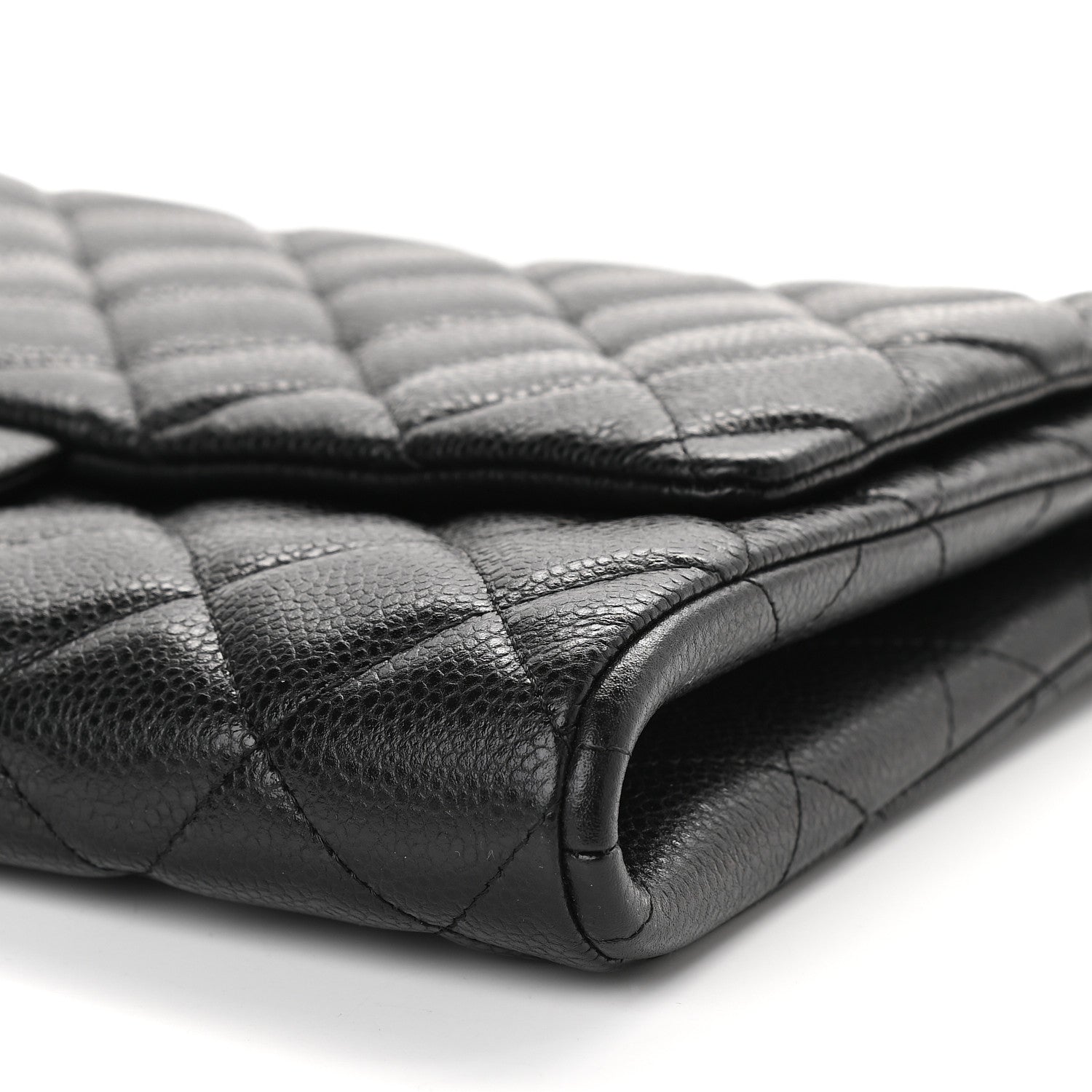 Chanel Caviar Quilted Clutch With Chain Flap Black 9 of 9