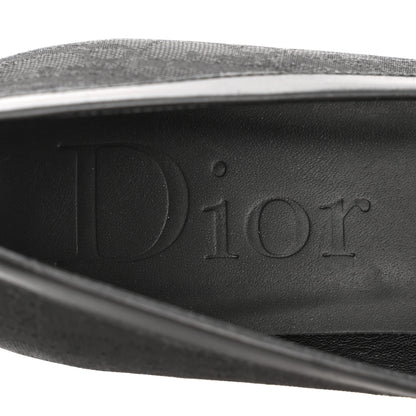 Christian Dior Oblique Canvas Street Chic Pumps 37 Black 8 of 11