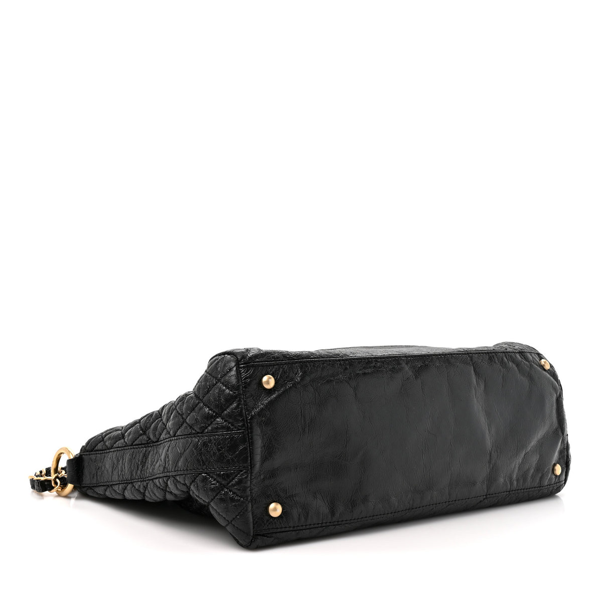 Vinyl Medium Rock and Chain Bowler Black