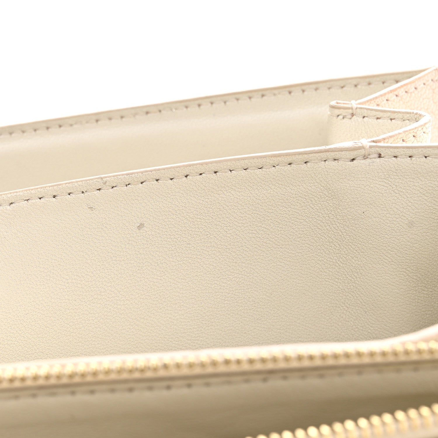 Celine Goatskin Medium Classic Box Flap Bag White 11 of 13