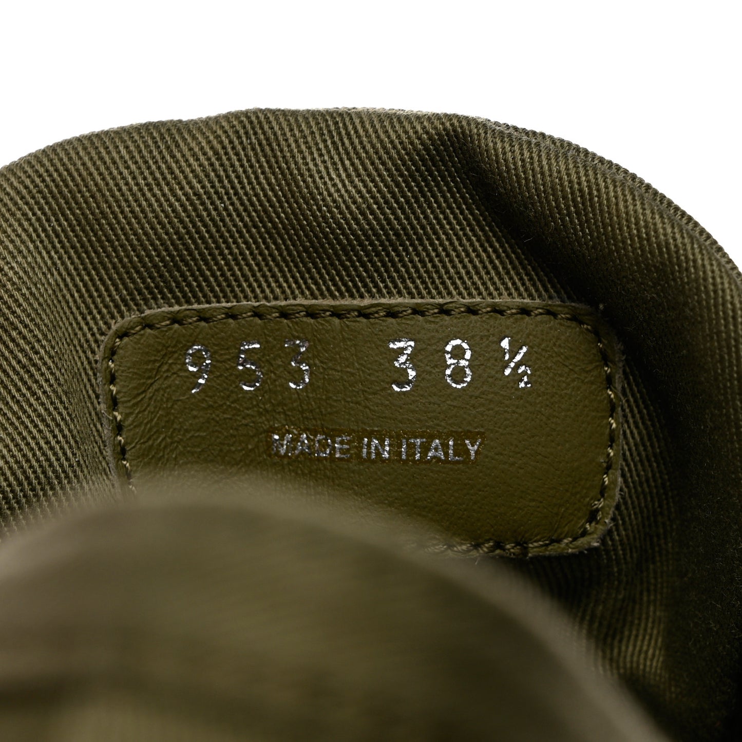 Canvas Gabardine Espadrille 45mm Platform Sneakers 38.5 Militare